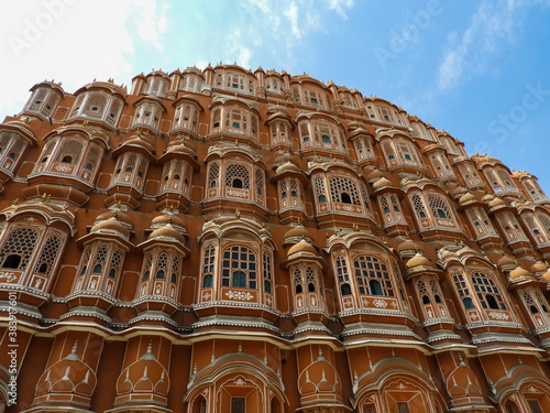 Hawa Mahal is a palace in Jaipur, India