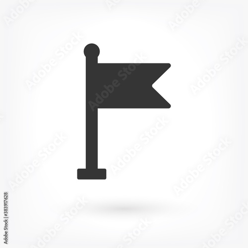 Vector icon флаг 10 EPS . Lorem Ipsum Illustration design