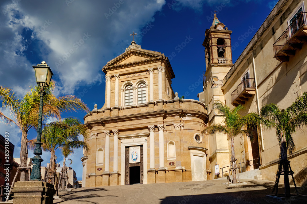 Parish church of Sambuca Agrigento Sicily Italy