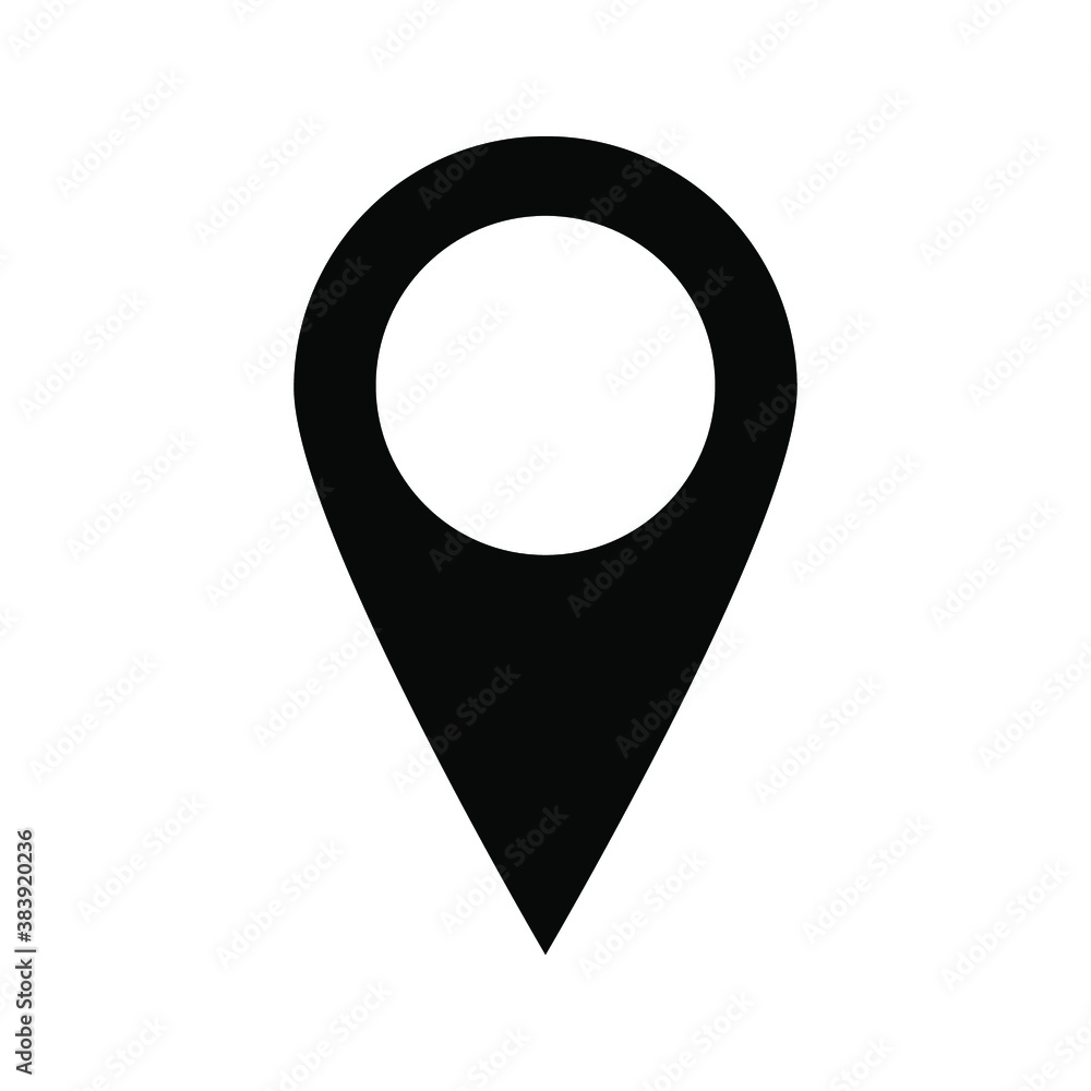 Location icon vector in trendy design style. eps 10 Location icon vector in trendy design style. eps 10