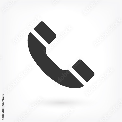 vector icon handset . Lorem Ipsum Illustration design