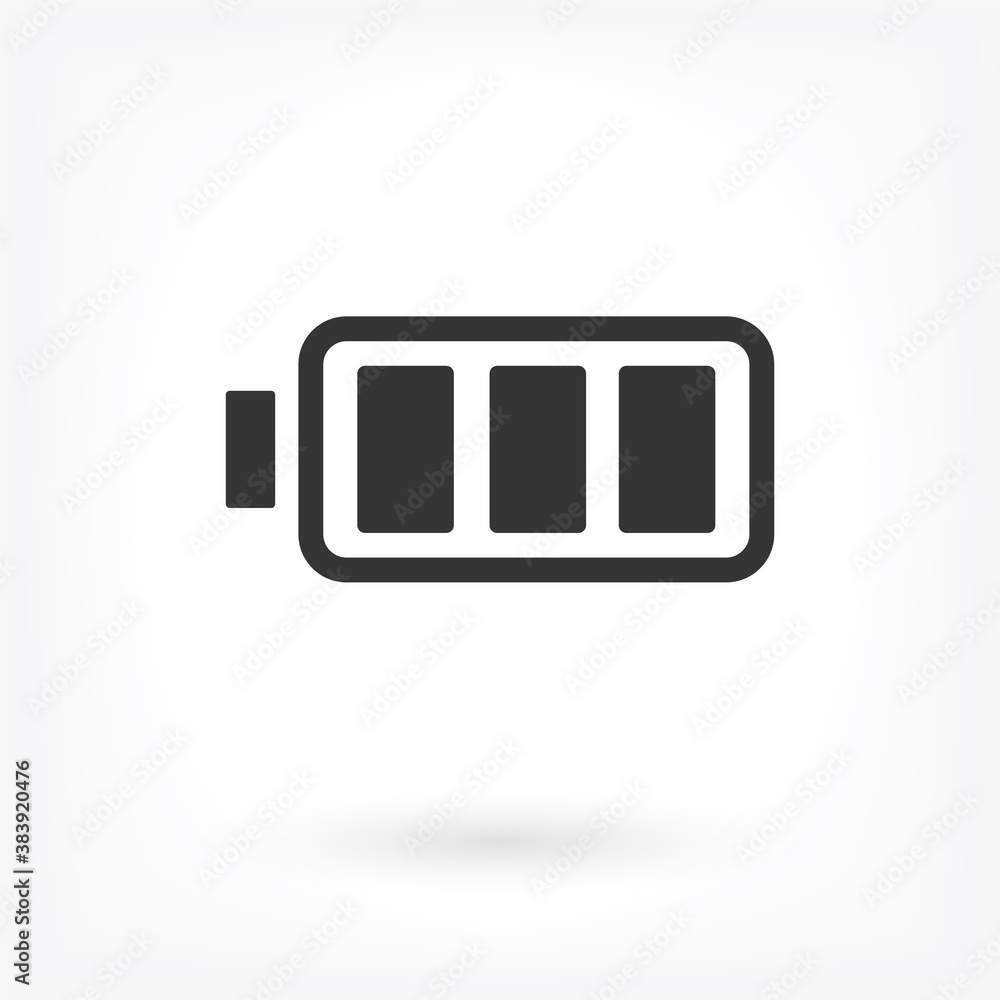 vector icon battery . Lorem Ipsum Illustration design vector icon battery . Lorem Ipsum Illustration design