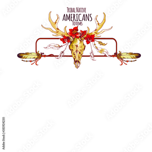 Totem scull background