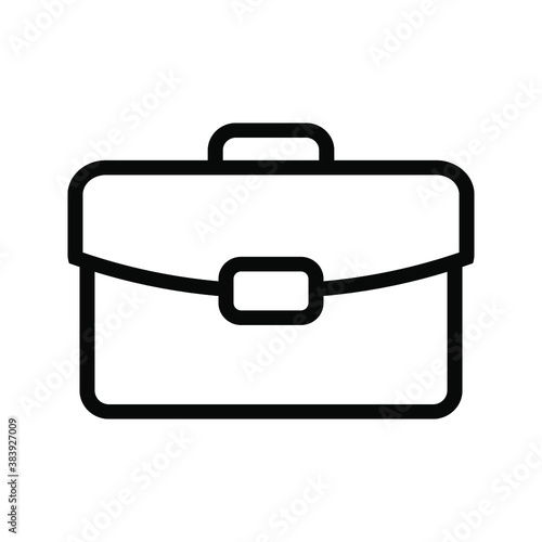 briefcase - suitcase icon vector design template.