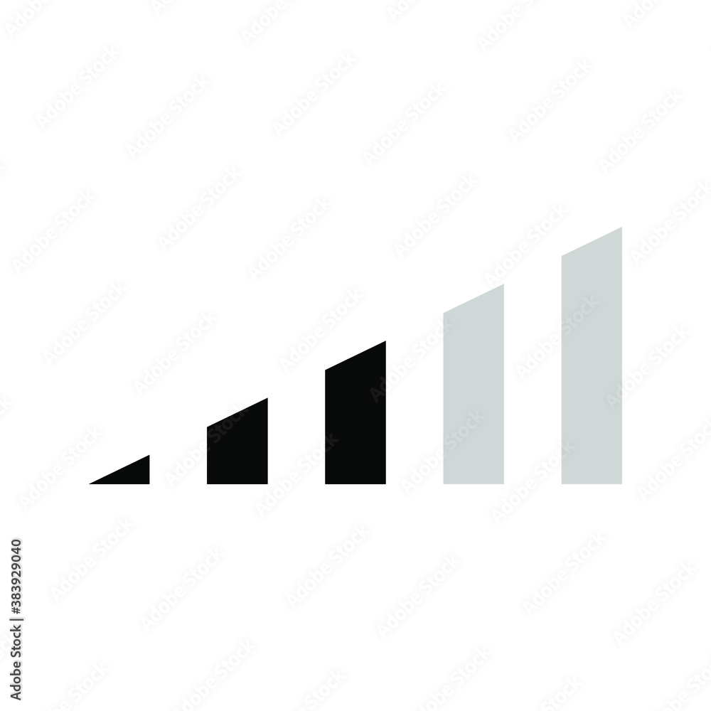 Isolated volume icon on a white background. Speaker volume mark icon. Simple sign audio volume vector icon. Isolated volume icon on a white background. Speaker volume mark icon. Simple sign audio volume vector icon.