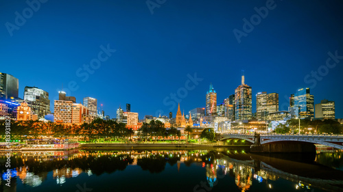 Yarra River  Melbourne  Victoria  Australia