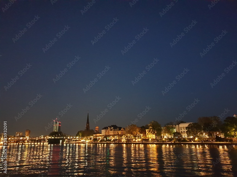 Obraz premium city at night