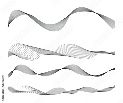 illustration of a wave