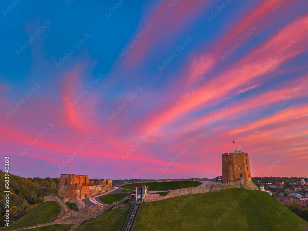 Gediminas castle tower in Vilnius, Capital of Lithuania Gediminas castle tower in Vilnius, Capital of Lithuania