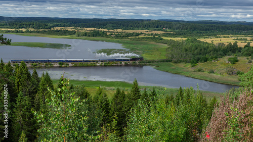 Ruskealsky Express in Karelia, Russia