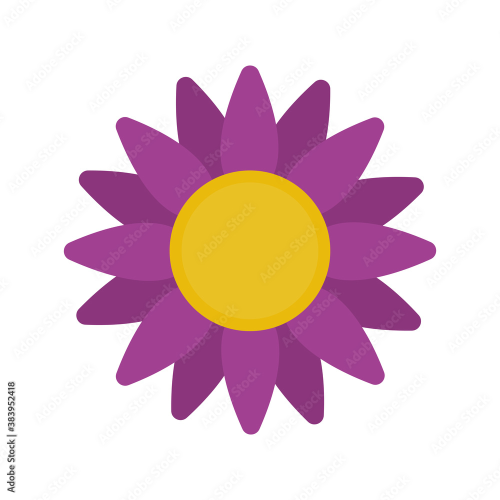 flower flat style icon vector design flower flat style icon vector design
