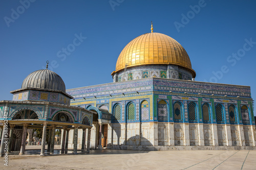 dome of the rock in jerusalem, israel