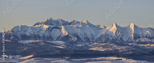 Fototapeta Naklejka Na Ścianę i Meble -  Winter Tatras. Poland.	