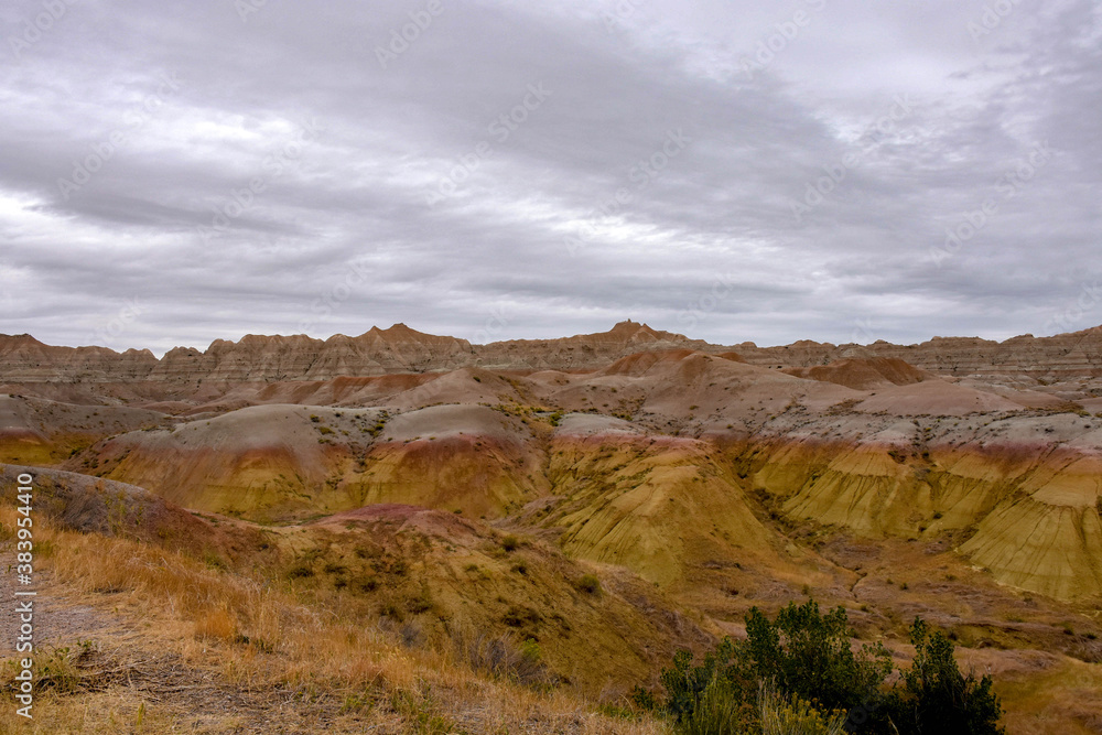 Badlands National Park scenery