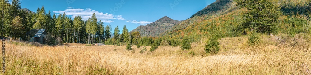 Panorama Landschaftsfoto von der Natur in Österreich Panorama Landschaftsfoto von der Natur in Österreich