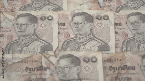 Wallpaper Mural King Bhumibol  on official currency of Thailand.. Ninth monarch of Thailand from Chakri dynasty, titled Rama IX   Torontodigital.ca