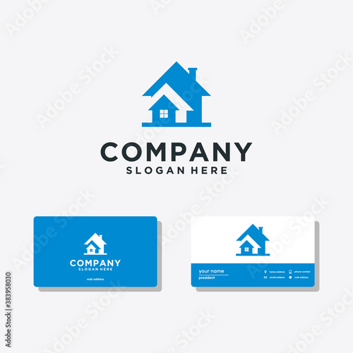 home logo and business card designs