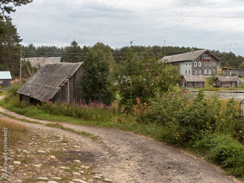 Syargilakhta village in Karelia Republic, Russia