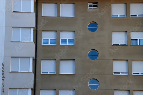 Urbanscape in the village of Bermeo  Spain