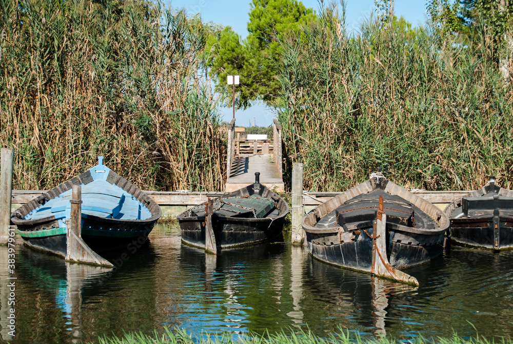 Embarcadero de la Albufera de Valencia