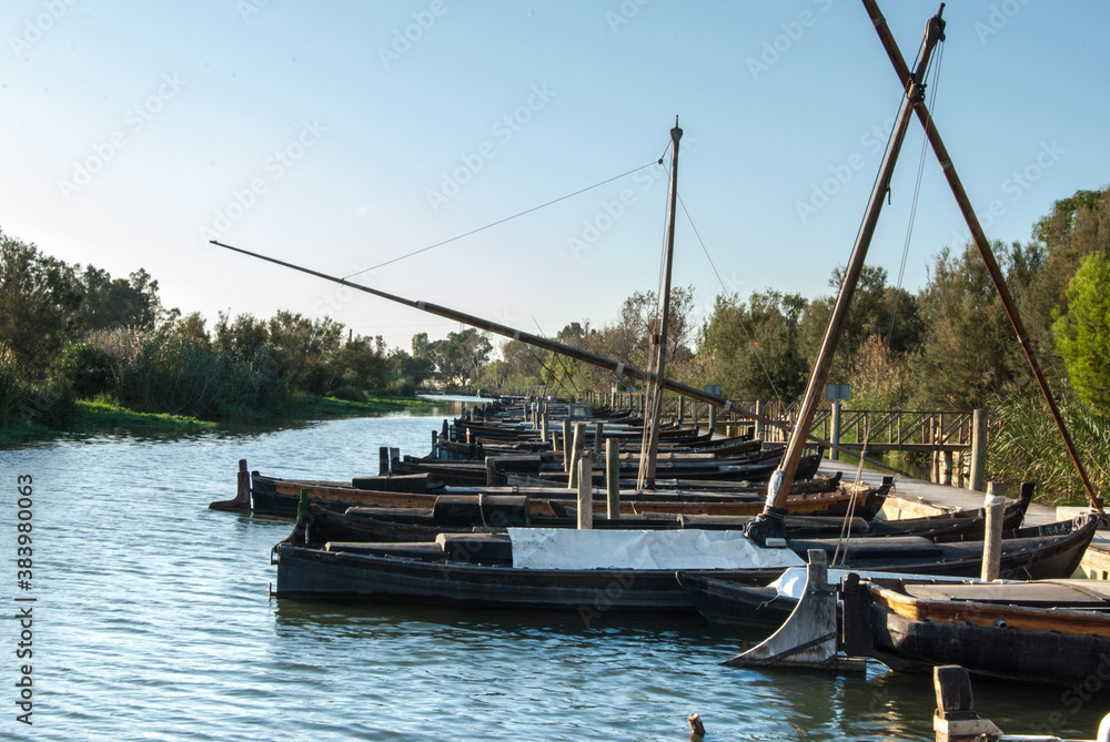 Embarcadero de la Albufera de Valencia