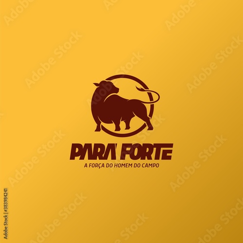 BOI PARÁ FORTE LOGO DESIGN