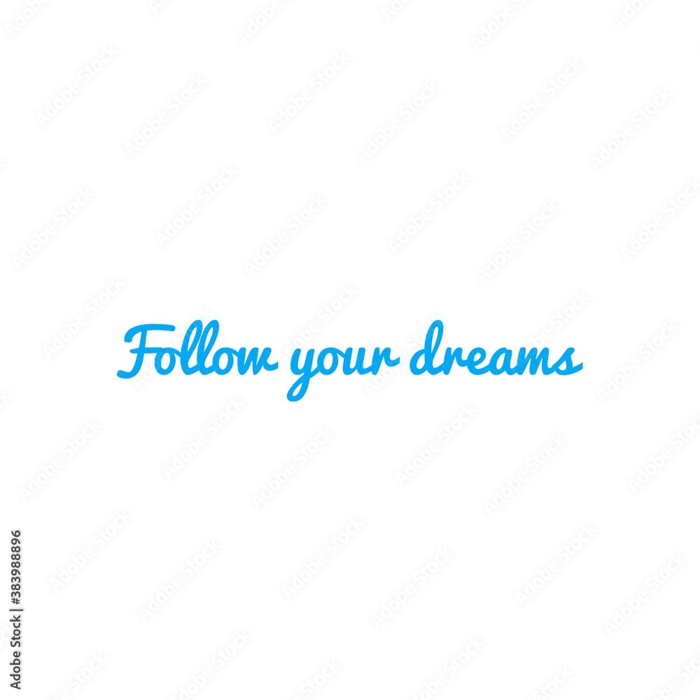 Dream/Dreams Word Illustration