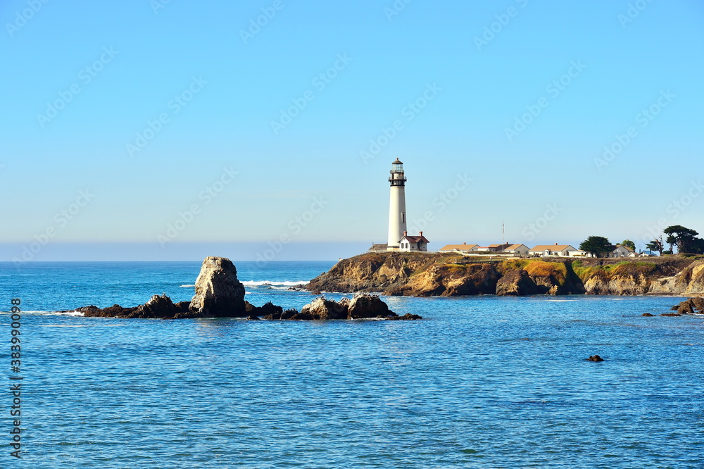 Pigeon Point Lighthouse in Autumn