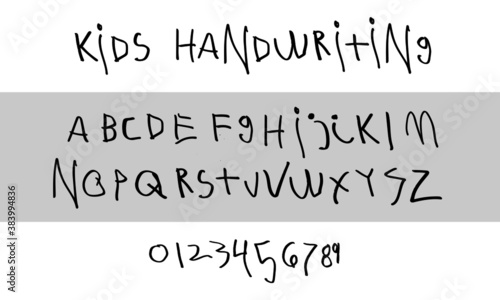 Kid's Handwriting Font