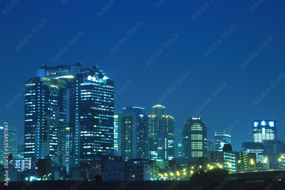 大阪北区の夜景 大阪北区の夜景