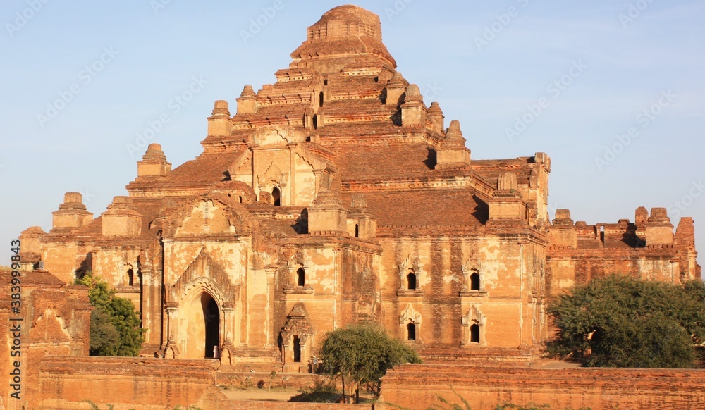 Dhammayangyi Temple, largest temple in the Bagan archaeological zone, Myanmar