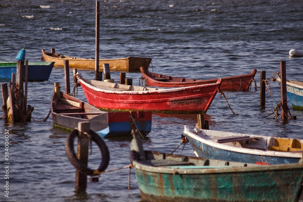 boats on the river