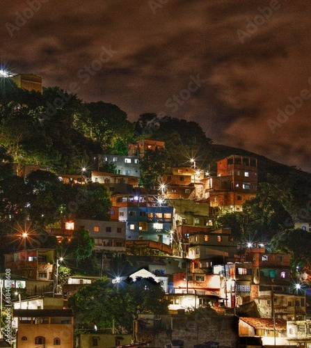 night view of the city
