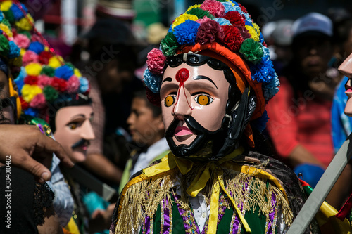 Fiestas de San Sebastián. El Toro Huaco. Diriamba. Nicaragua