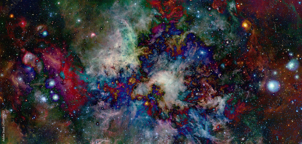 Outer space. Elements of this image furnished by NASA