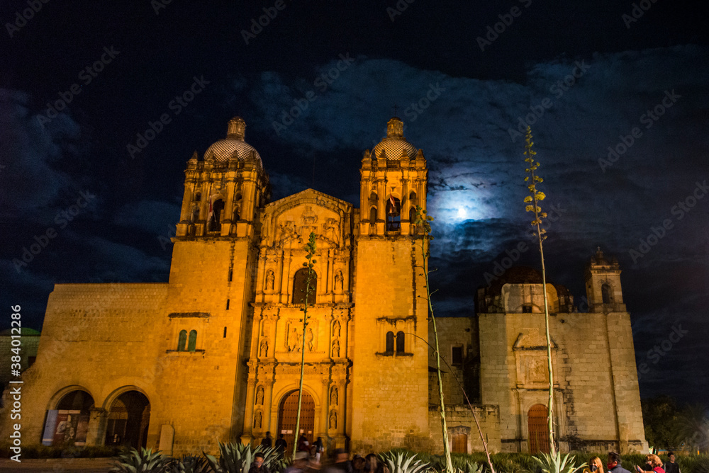 church in Oaxaca City, Mexico