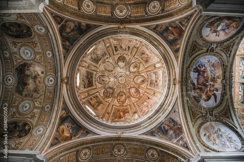 Church of Gesu Nuovo Ceiling