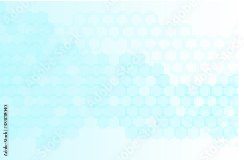 Medical Banner. With polygonal shapes, technology background, blue color, and science wallpaper template. Healthy and medical vector illustration. Molecules shape.