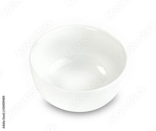 bowl isolated on white background ,include clipping path