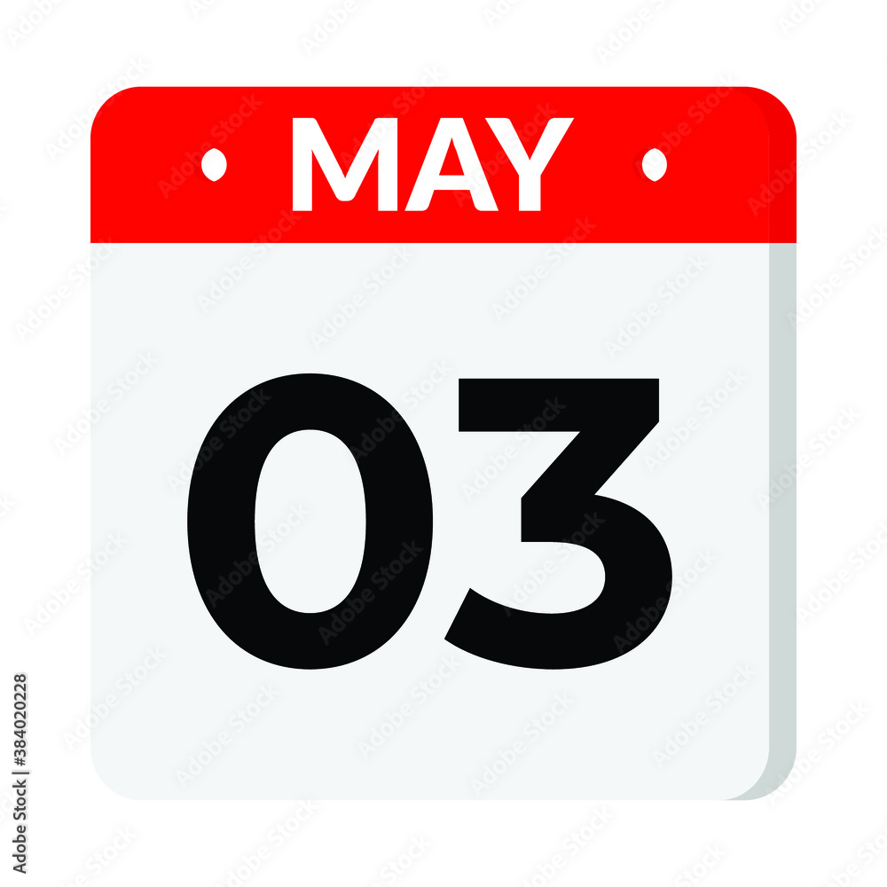 03 May calendar icon 03 May calendar icon
