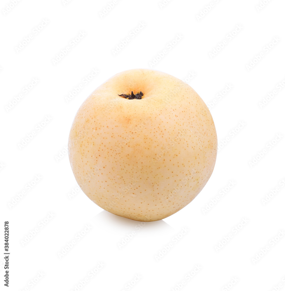 Many yellow-skinned pear fruit are on the market. Many yellow-skinned pear fruit are on the market.