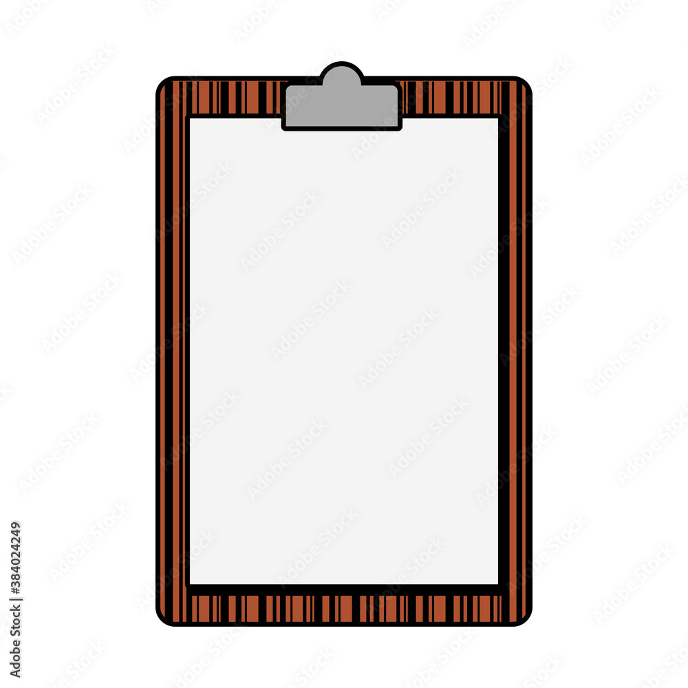 clipboard checklist branding isolated icon