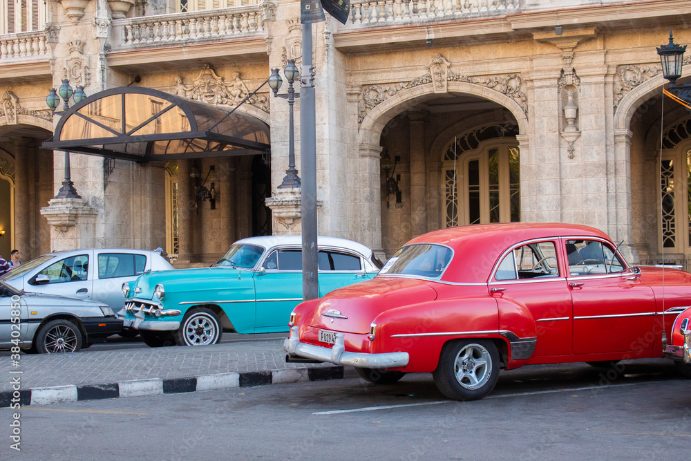 Havana City, old cars 
