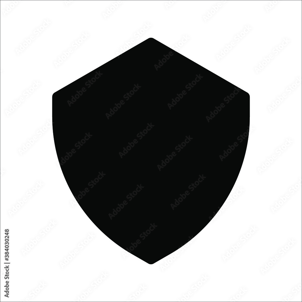 protective icon, shield icon on a white background protective icon, shield icon on a white background