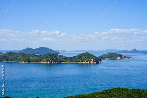 瀬戸内海と島々　香川県高松市