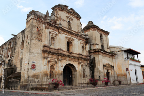 church of san agustin in antigua guatemala