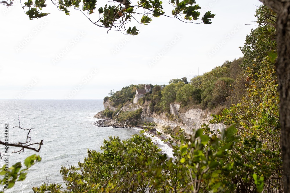 Φωτογραφία The white cliffs of Stevns in Denmark