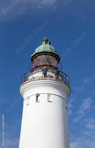 The Stevns lighthouse in Denmark © mariannerjensen