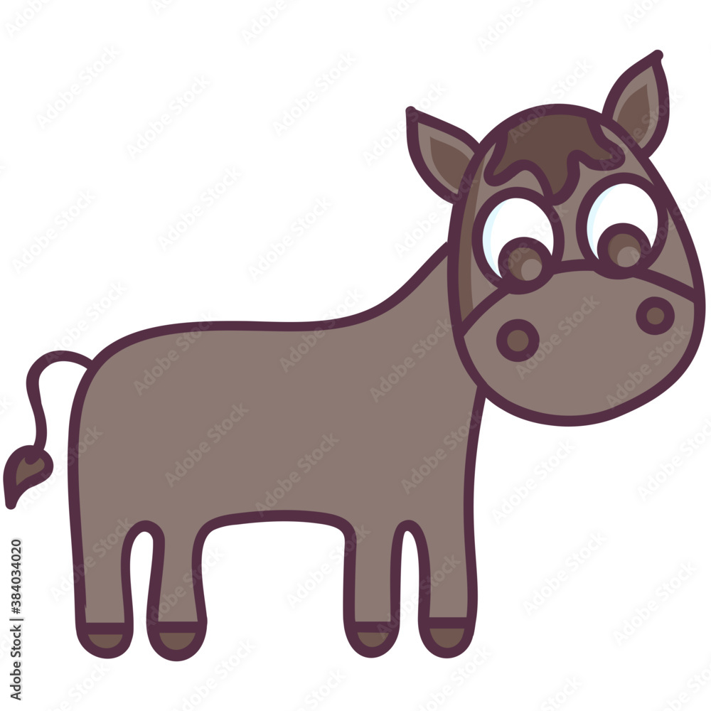 Fototapeta premium Donkey 