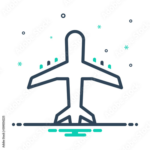 Mix icon for airline